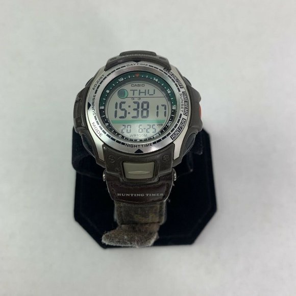 casio pathfinder fishing watch